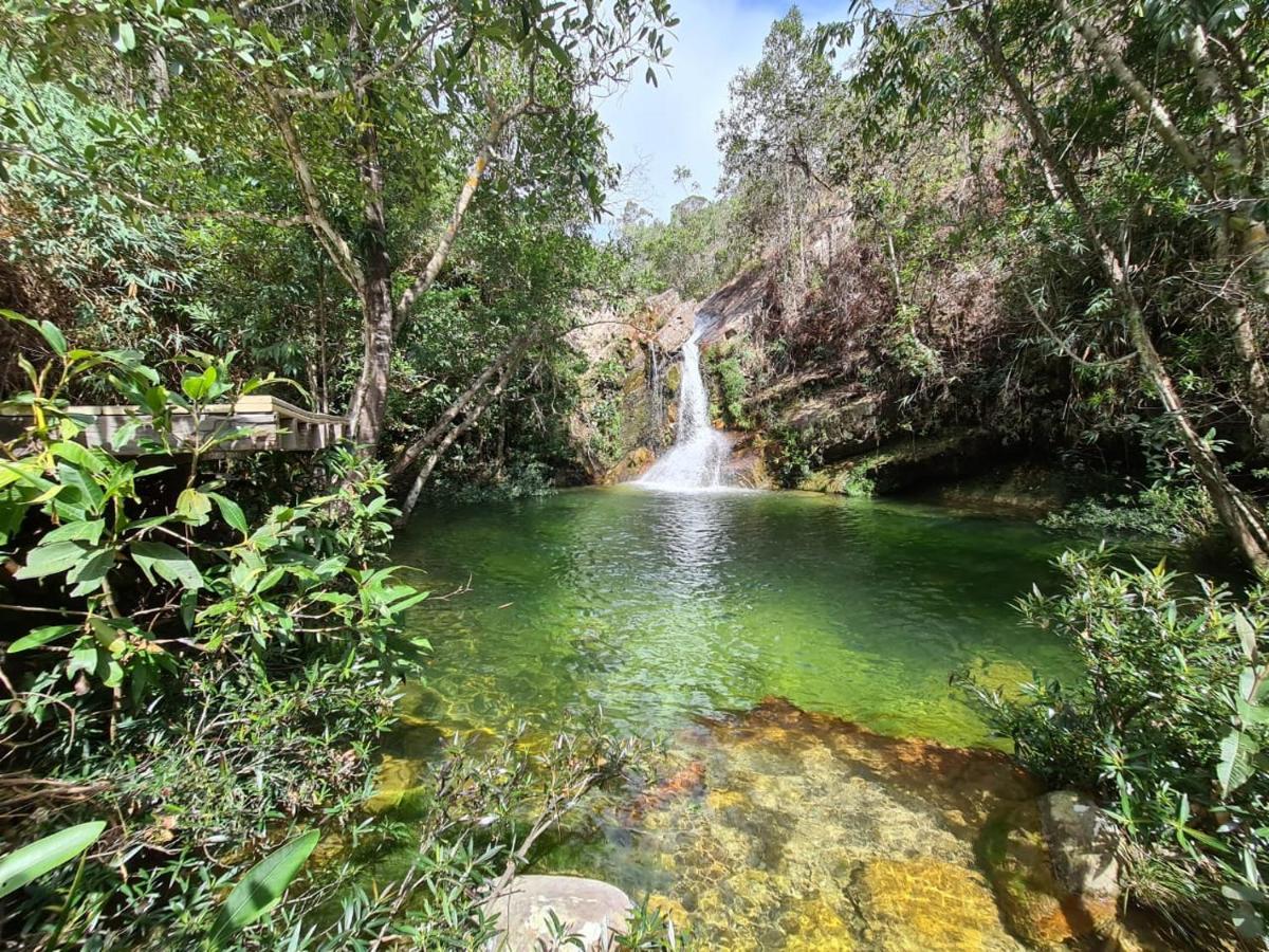 Cachoeira E Pousada Paraiso Dos Pandavas Алту-Параїзу-ді-Гояс Екстер'єр фото